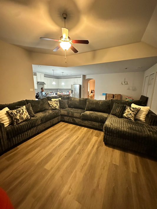 Big Texan 4pcs Sectional (GREY)
