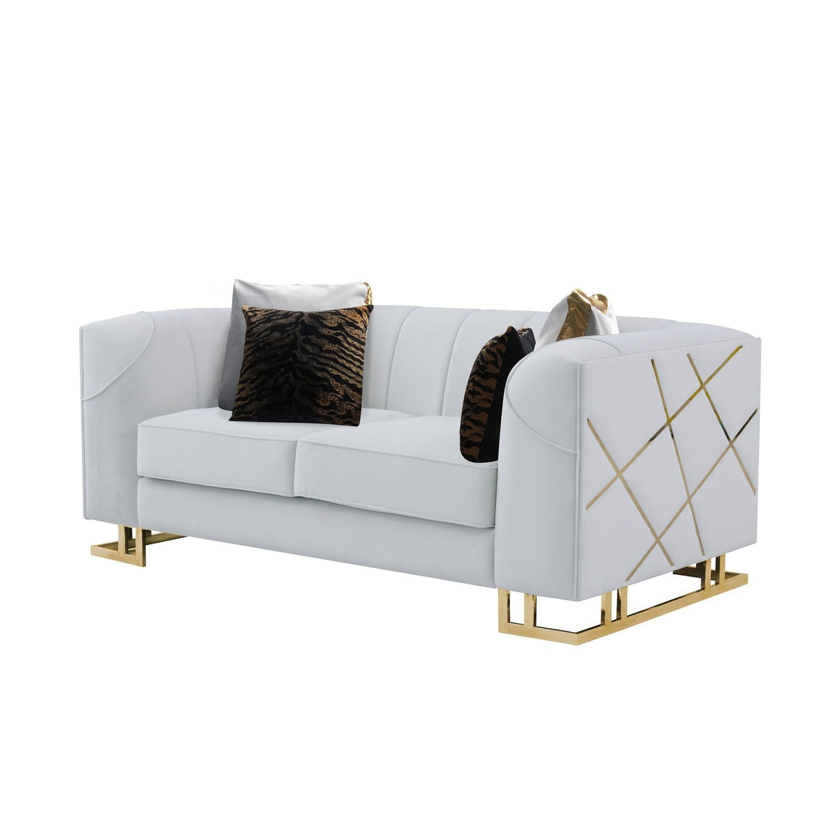 S901 Designer Sofa Set Off White
