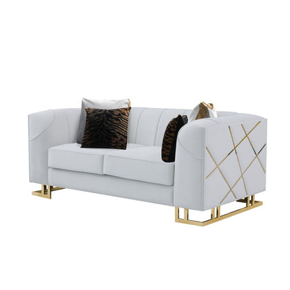 S901 Designer Sofa Set Off White