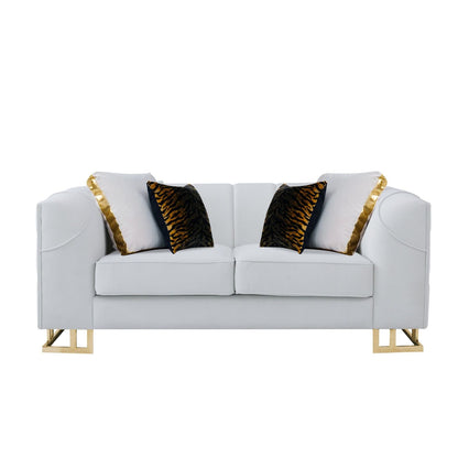S901 Designer Sofa Set Off White