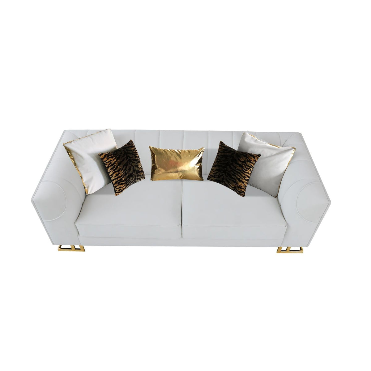 S901 Designer Sofa Set Off White