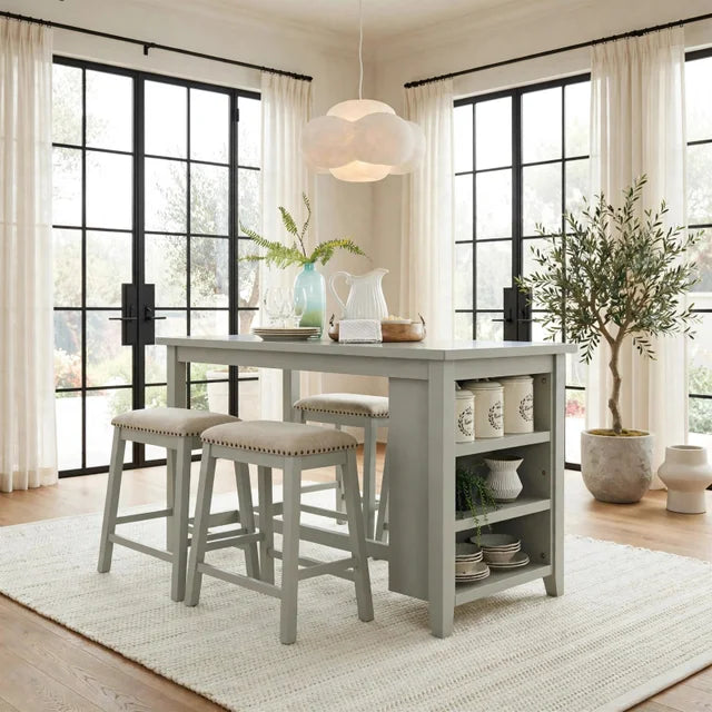 942 5-Piece Dining Set Grey
