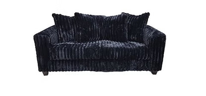GIA SOFA & LOVESEAT SET BLACK