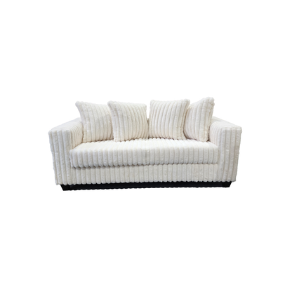 Gia S300 2-Piece Sofa and Loveseat Set Ivory