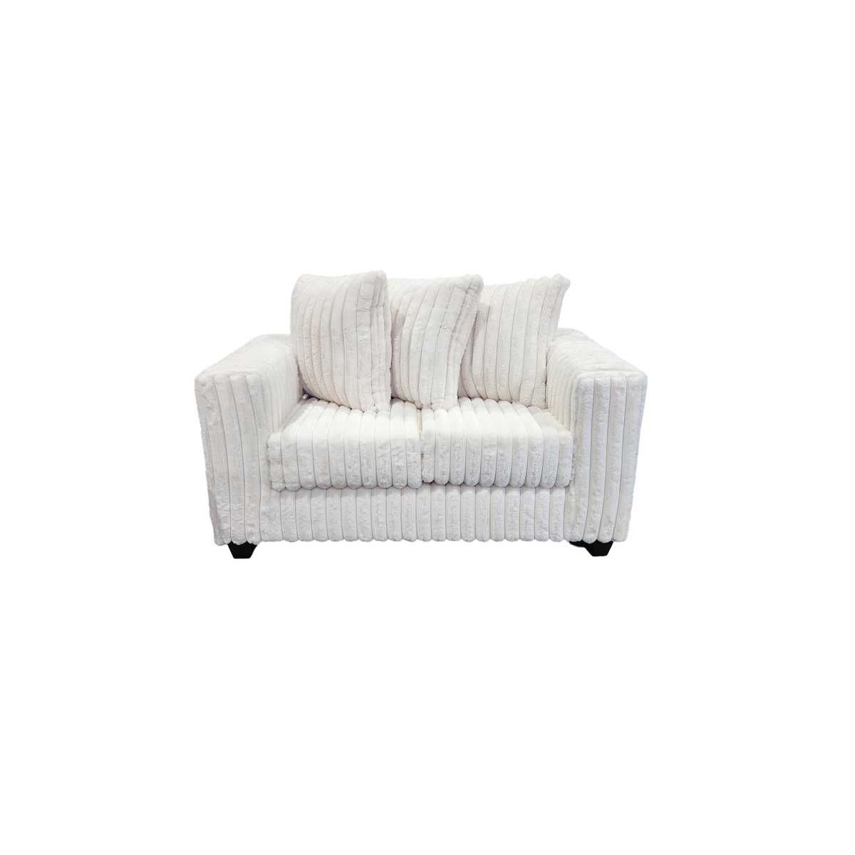 Gia S300 2-Piece Sofa and Loveseat Set Ivory