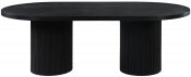 Belinda 312.4cm Oak Veneer Solid Wood Dining Table