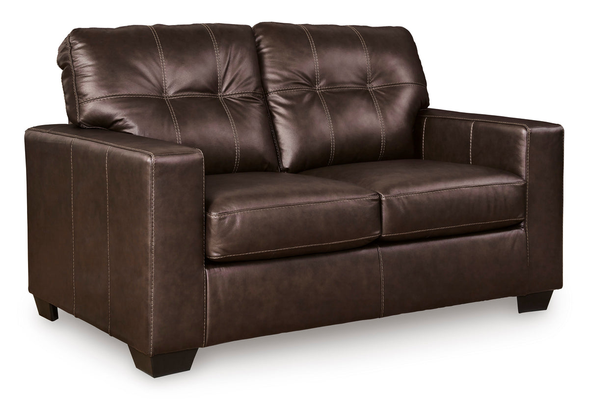 Santorine AS21706 Loveseat Dark Brown