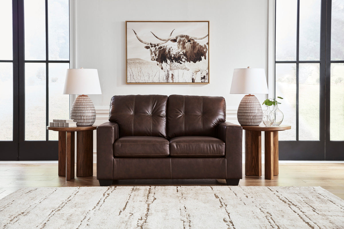 Santorine AS21706 Loveseat Dark Brown