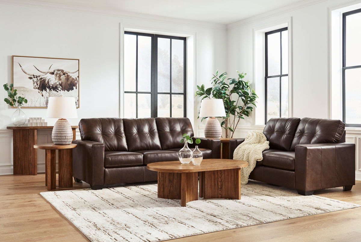 Santorine AS21706 Loveseat Dark Brown