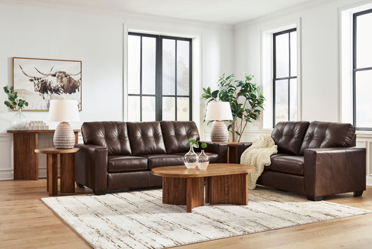 Santorine AS21706 Loveseat Dark Brown