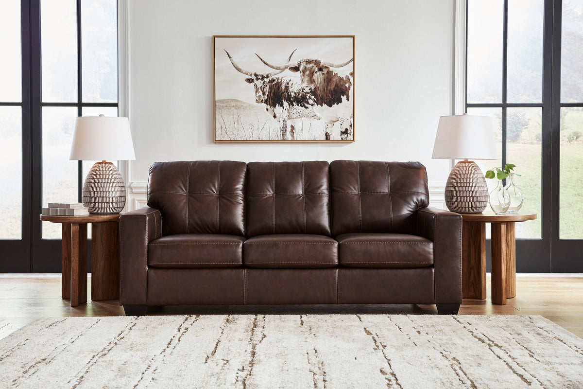 Santorine AS21706 Loveseat Dark Brown