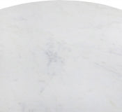 Oakhill 119.4cm Genuine Marble Dining Table Natural Oak