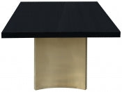 Immerse 213.4cm Lacquer Top Extendable Dining Table Black