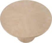 Belinda 121.9cm Oak Veneer Solid Wood Dining Table