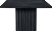Belinda 137.2cm Oak Veneer Solid Wood Dining Table