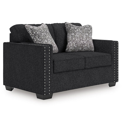 Jasmine Peaks AS28904 Sofa and Loveseat Coal