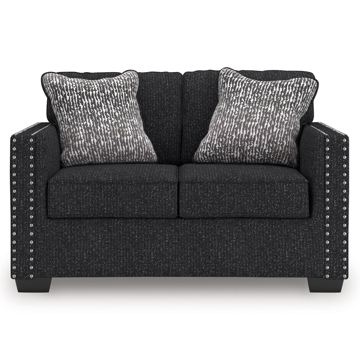 Jasmine Peaks AS28904 Sofa and Loveseat Coal