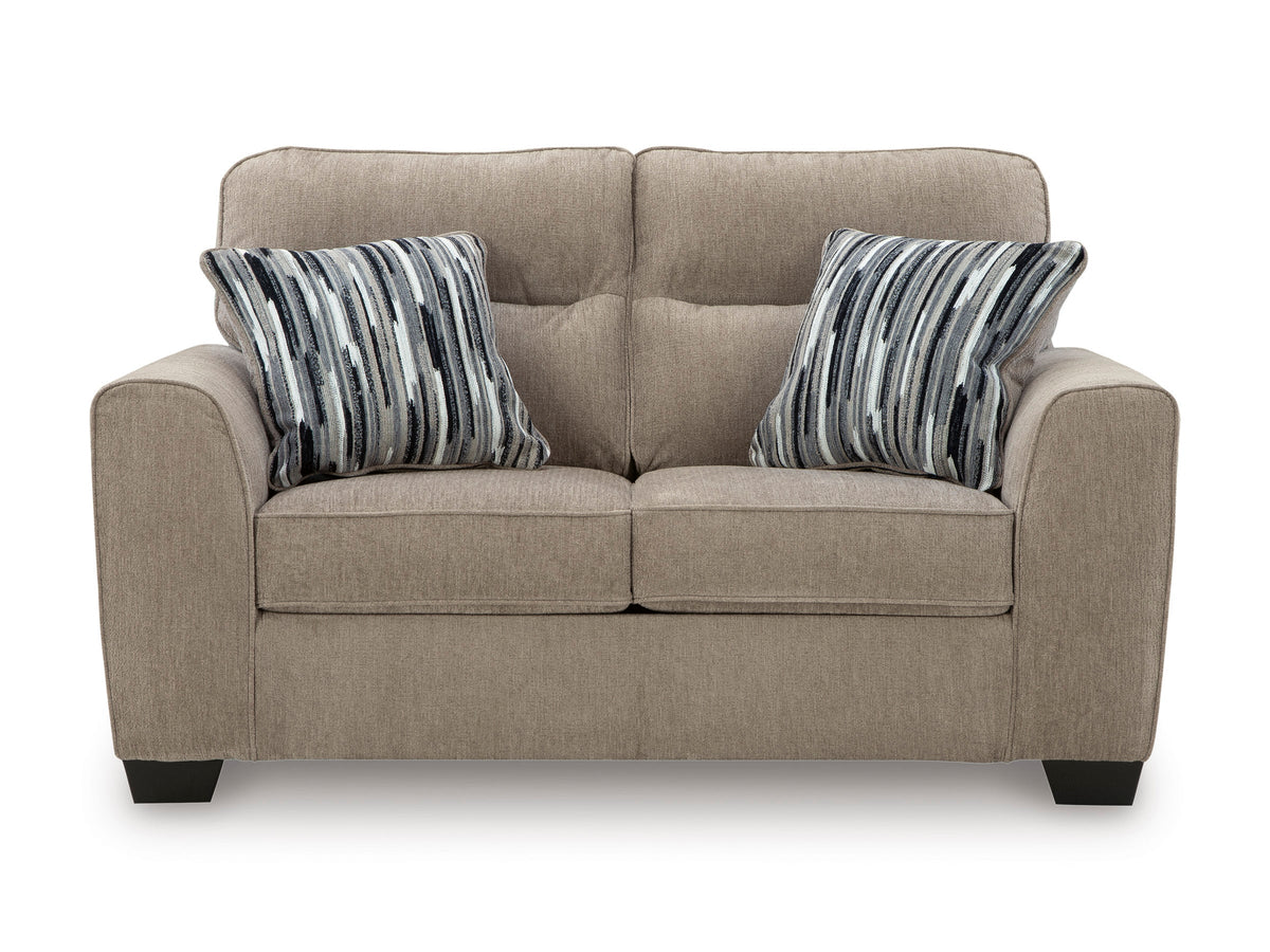 AS31304 Olten Loveseat Mocha