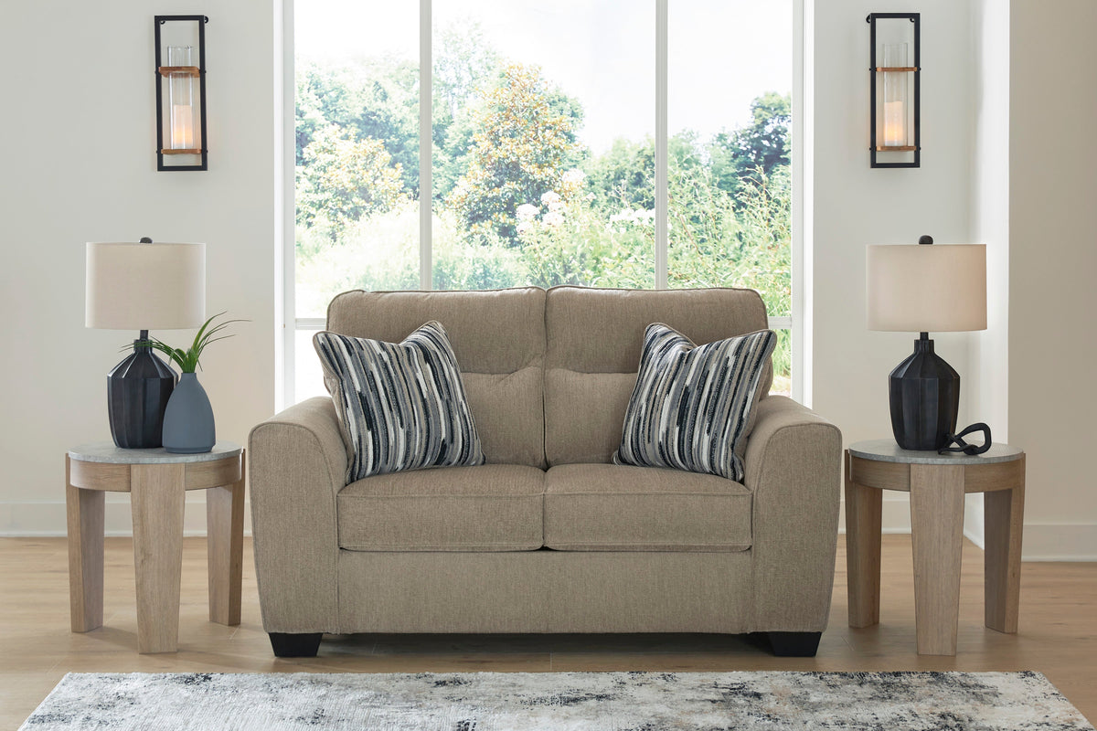 AS31304 Olten Loveseat Mocha