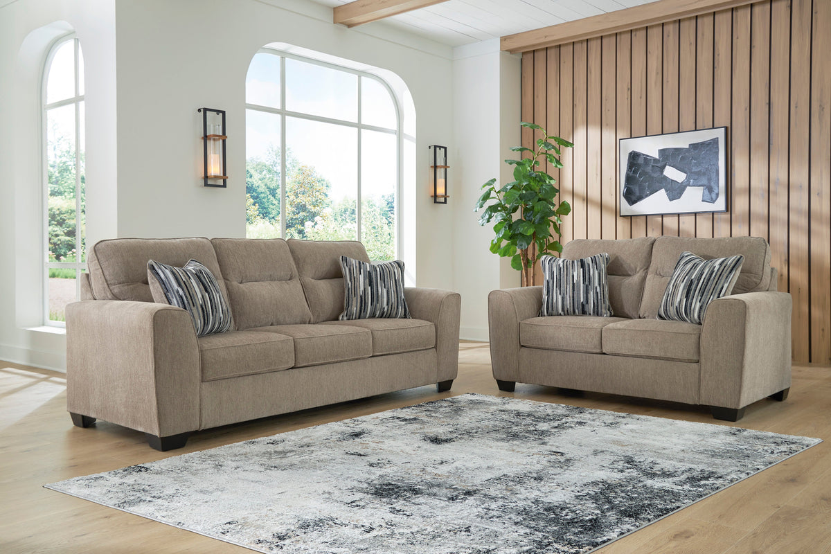 AS31304 Olten Loveseat Mocha