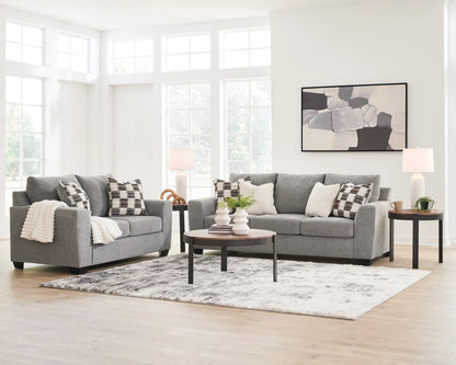 Ashley 631-03 Sofa and Loveseat Set Flint