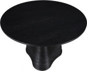 Bernada 121.9cm Oak Veneer Solid Wood Dining Table