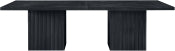 Belinda 274.3cm Oak Veneer Solid Wood Dining Table