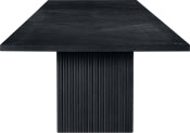 Belinda 411.5cm Solid Wood Modular Dining Table Black