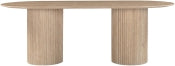 Messina 221cm Travertine Dining Table
