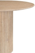 Messina 221cm Travertine Dining Table