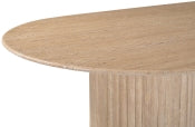 Messina 221cm Travertine Dining Table