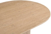Messina 221cm Travertine Dining Table