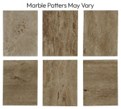 Messina 221cm Travertine Dining Table