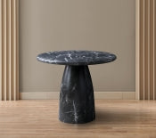 Cosenza 91.4cm Marble Finish Indoor / Outdoor Concrete Dining Table