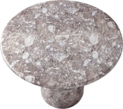 Cosenza 91.4cm Marble Finish Indoor / Outdoor Concrete Dining Table