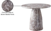 Cosenza 91.4cm Marble Finish Indoor / Outdoor Concrete Dining Table
