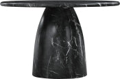 Cosenza 123.2cm Marble Finish Indoor / Outdoor Concrete Dining Table