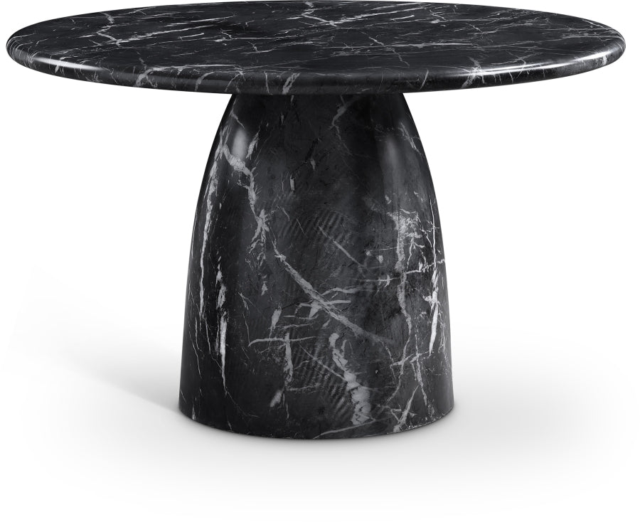 Cosenza 123.2cm Marble Finish Indoor / Outdoor Concrete Dining Table