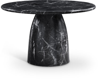 Cosenza 123.2cm Marble Finish Indoor / Outdoor Concrete Dining Table