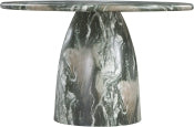 Cosenza 123.2cm Marble Finish Indoor / Outdoor Concrete Dining Table