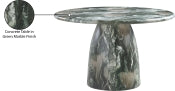 Cosenza 123.2cm Marble Finish Indoor / Outdoor Concrete Dining Table