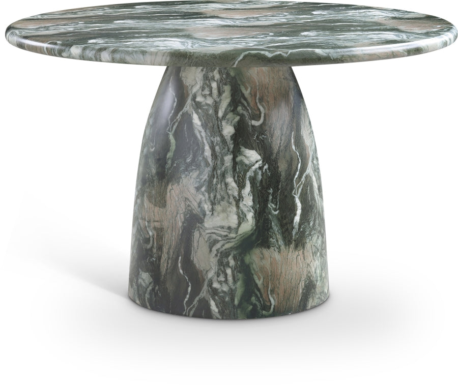 Cosenza 123.2cm Marble Finish Indoor / Outdoor Concrete Dining Table