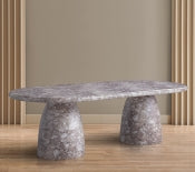 Cosenza 243.8cm Marble Finish Indoor / Outdoor Concrete Dining Table