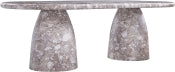 Cosenza 243.8cm Marble Finish Indoor / Outdoor Concrete Dining Table
