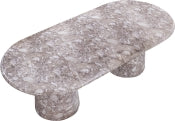 Cosenza 243.8cm Marble Finish Indoor / Outdoor Concrete Dining Table