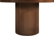 Belinda 121.9cm Oak Veneer Solid Wood Dining Table