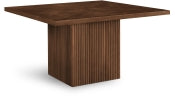 Belinda 137.2cm Oak Veneer Solid Wood Dining Table