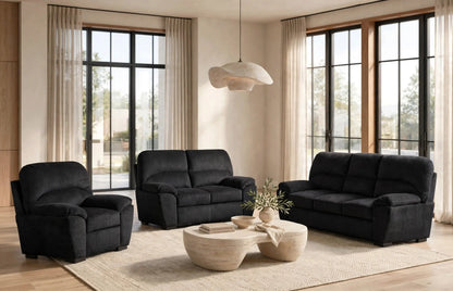 Tiffany10 Living Room Set Black