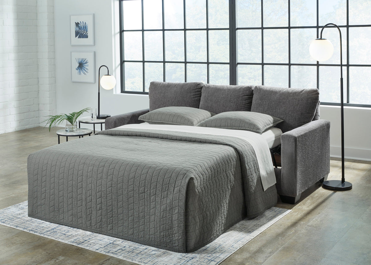 AS5360239 Rannis Queen Sofa Sleeper Pewter