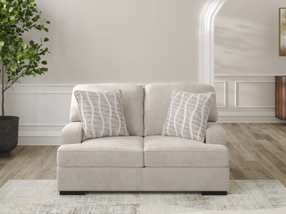 Ashley AS59902 High Profile Sofa & Loveseat Taupe